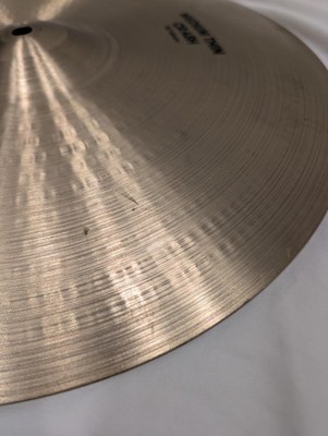 Zildjian 16 Inch Medium Thin Crash Cymbal Drum 60's Vintage | eBay