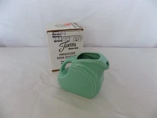FIESTA WARE MINI PITCHER CREAMER NEW SEA MIST GREEN