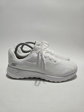 SKECHERS Goga Max Slip On GoWalk 5GEN Women's Trainers UK Size 6 White 