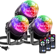 Sound Activated Party Lights with Remote Control Dj Lighting, Disco Ball Light P
