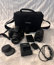 Canon eos rebel t6 camera bundle with Canon zoom lens EF 75-300 mm