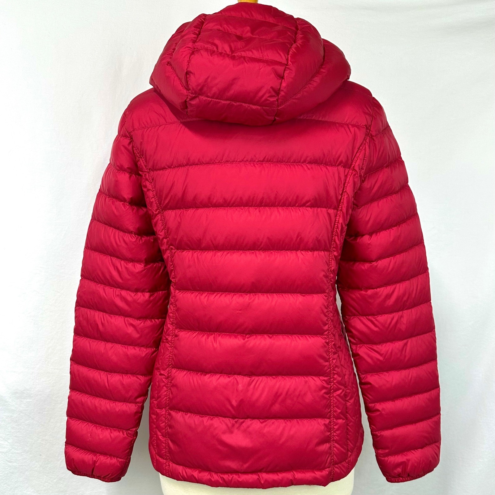 HEATKEEP Red Down Packable Puffer Jacket Women's … - image 6