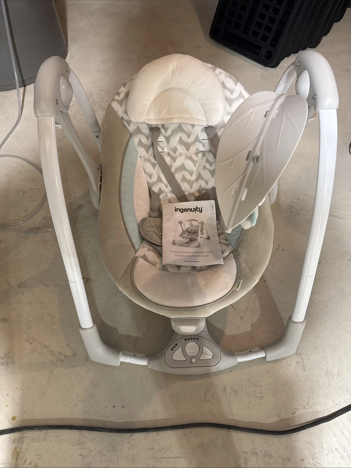 Ingenuity ConvertMe 2-in-1 Portable Baby Swing 2 Infant Seat - Gray
Opens in a new window or tab