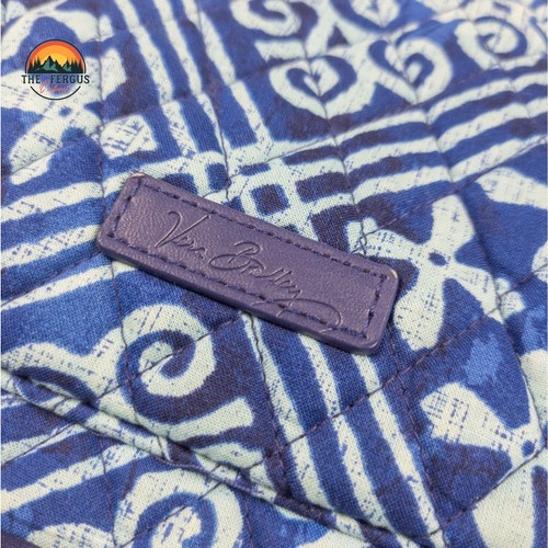 VERA BRADLEY Campus Tech Mochila Cartera de Trabajo Universitario AZULEJOS CUBANOS Azul - Imagen 16 de 18