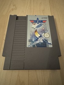 TOP GUN Nintendo NES Spiel mit Schuber aus privater Sammlung 