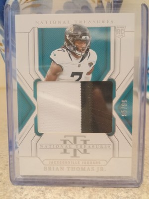 2024 National Treasures Brian Thomas Jr Rookie Patch /99