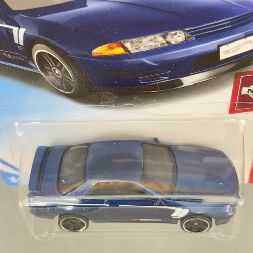 2019 Hot Wheels Nissan Skyline GT-R (BNR32) Blue Nissan Series 4/5 First Release - Picture 4 of 10