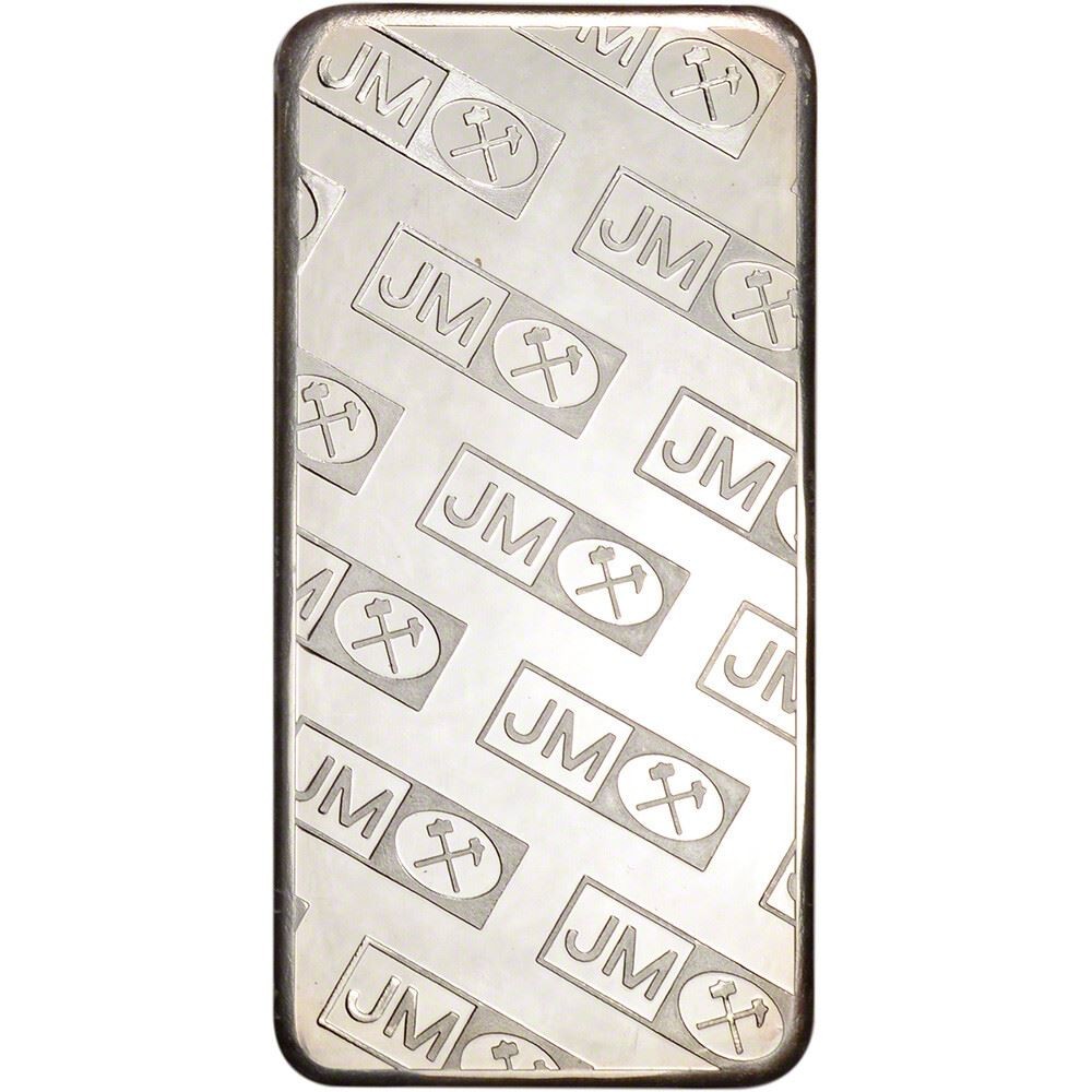 10 oz JM Silver Bar - Johnson Matthey .999 Fine Secondary Market