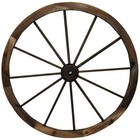 Leigh Country TX 93951 Wagon Wheel, 30", Walnut 30 Inch Walnut Finish