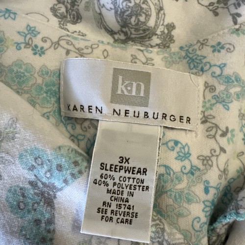 Karen Neuburger 3X Pyjama Set Nachtwäsche Oberteil & Hose - Bild 2 von 7