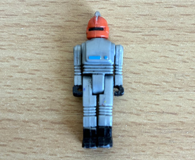 Vintage Stomper Schaper Mega Star Aqua Fighters Pilot Figur 1985