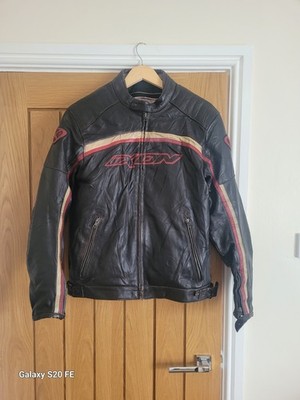Genuine Leather Ixon Motorcycle Jacket Men's Size M