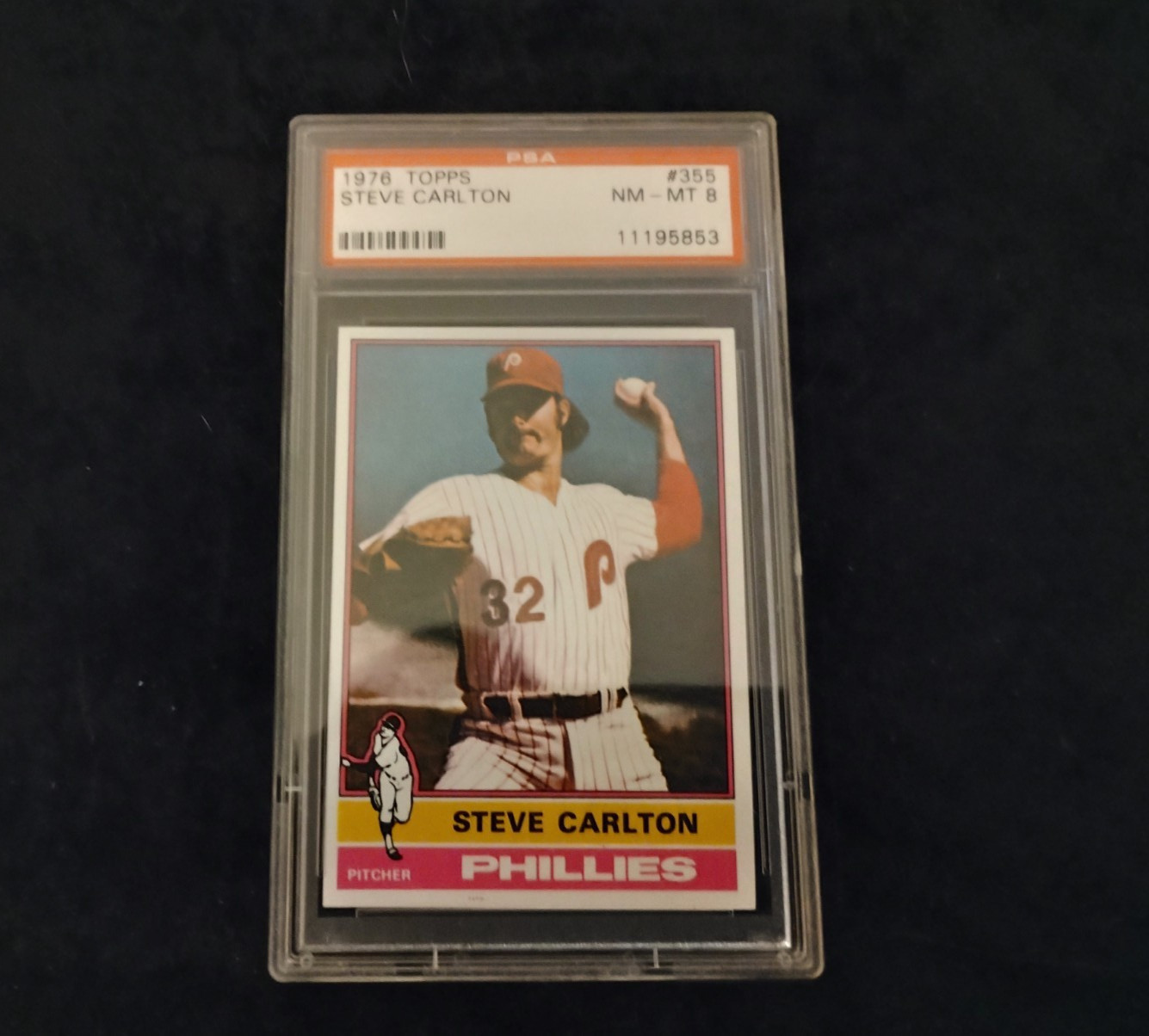 1976 Topps Steve Carlton #355 PSA 8