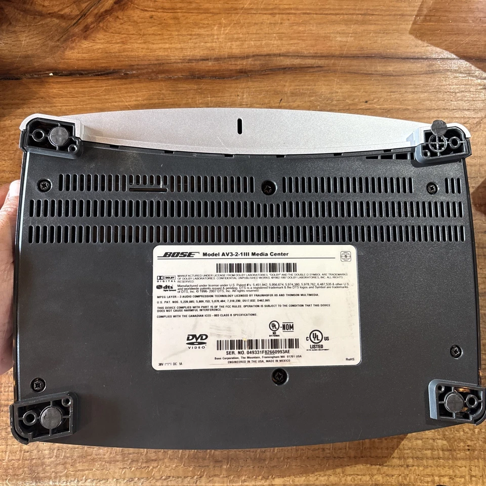 Bose Model AV3-2-1 Media Center Series  Console 2 Speaker Cables and Sp. Adapter - Image 3 of 4