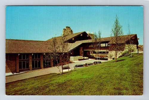 Cambridge OH-Ohio, Salt Fork State Lodge, Advertising, Antique Vintage Postcard