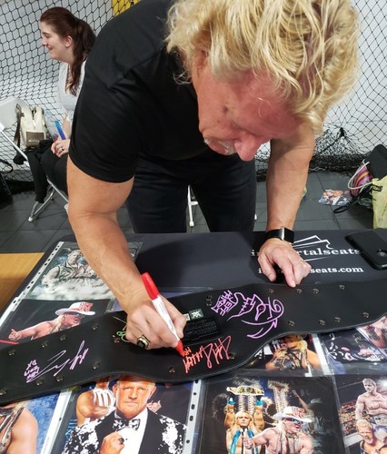 WWE Authentic Replica Intercontinental Attitude Ära Gürtel signiert siehe Bilder - Bild 14 von 19