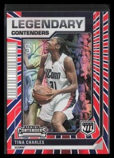 2024-25 Panini UConn NIL TINA CHARLES Legendary Contenders Red White Blue #43