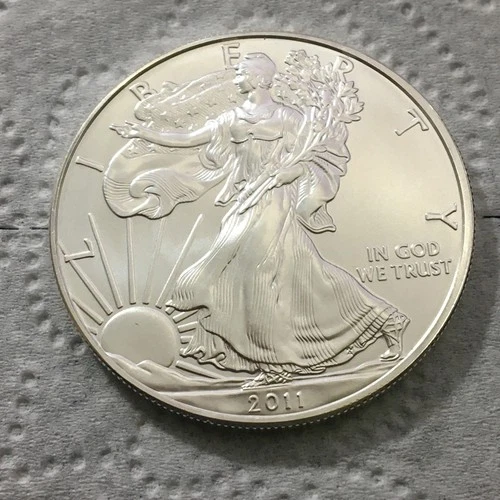 2011 American Silver Eagle 1 Troy Oz .999 Fine Silver ~ Always In Capsule