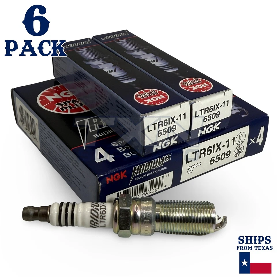 Paquete de 6 bujías NGK Iridium IX 2008-2014 para Buick Enclave 3,6 L V6 Foto 2 de 3