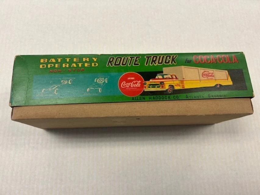 80年代 ビンテージ コカ・コーラ ティントラッシュ ブリキ 缶 ペール缶 旧車 Coca Cola TiN Truck Indiana Vintage & Antique TiN Toy Vehicles for