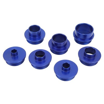 10 Pcs Set Router Template Guides Bushing High Strength Aluminum Alloy RouterBit