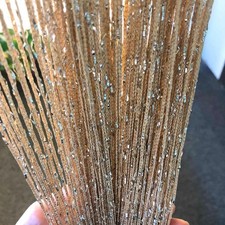 2 Pack 39 x 79 Inch String Curtains Door, Hippie Room Decor Beaded Curtains for