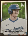 Shohei Ohtani 2025 Bowman’s Best Showpieces Insert SP Refractor Dodgers #BS-12