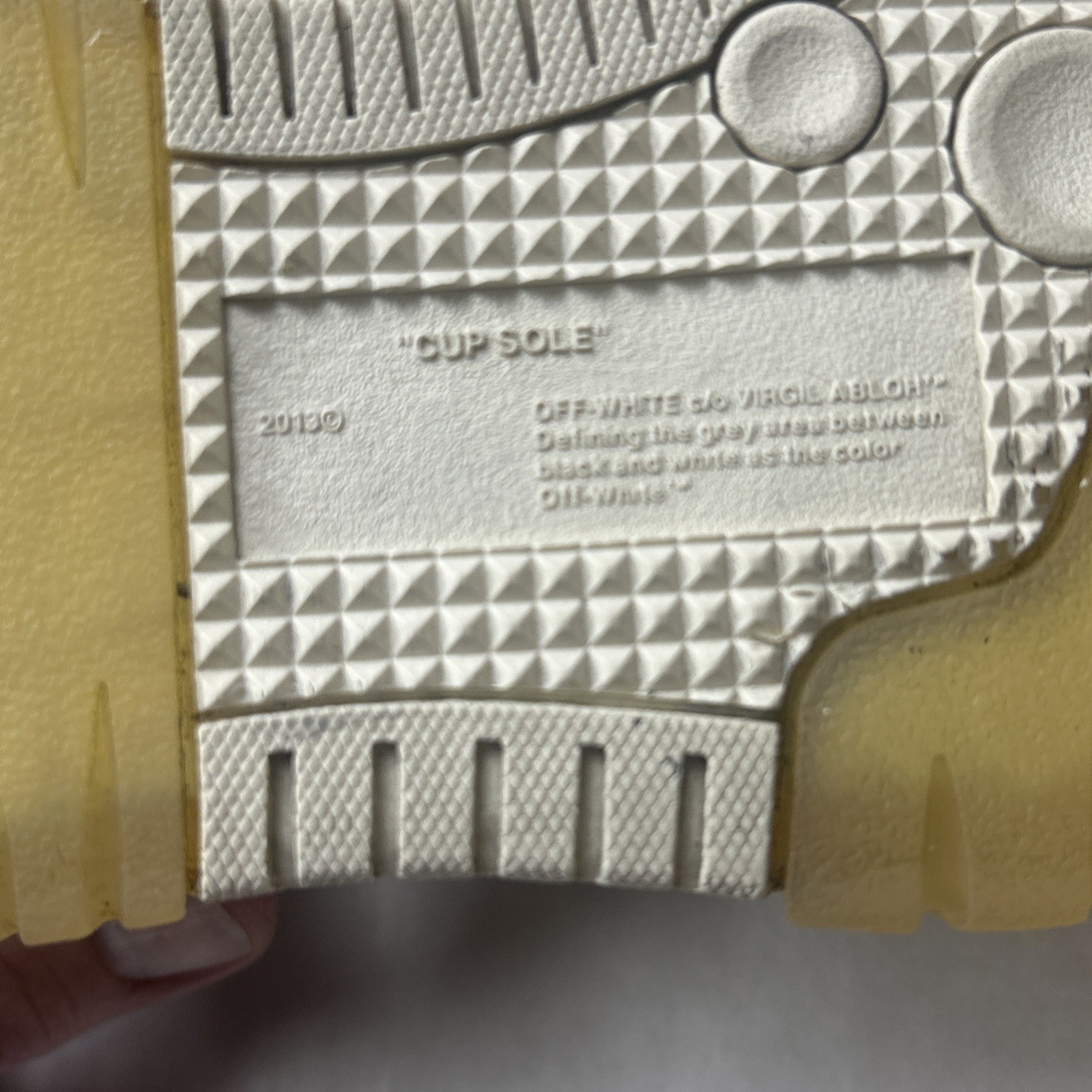 Off-White Kids OOO Strap Sneakers White Size 28 OBIA008F22LEA001010 thumbnail 16