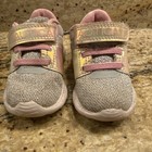 Nautica Sneakers Pink Gray Athletic Hook & Loop Logo Man Made Low Top US 5 — photo 2
