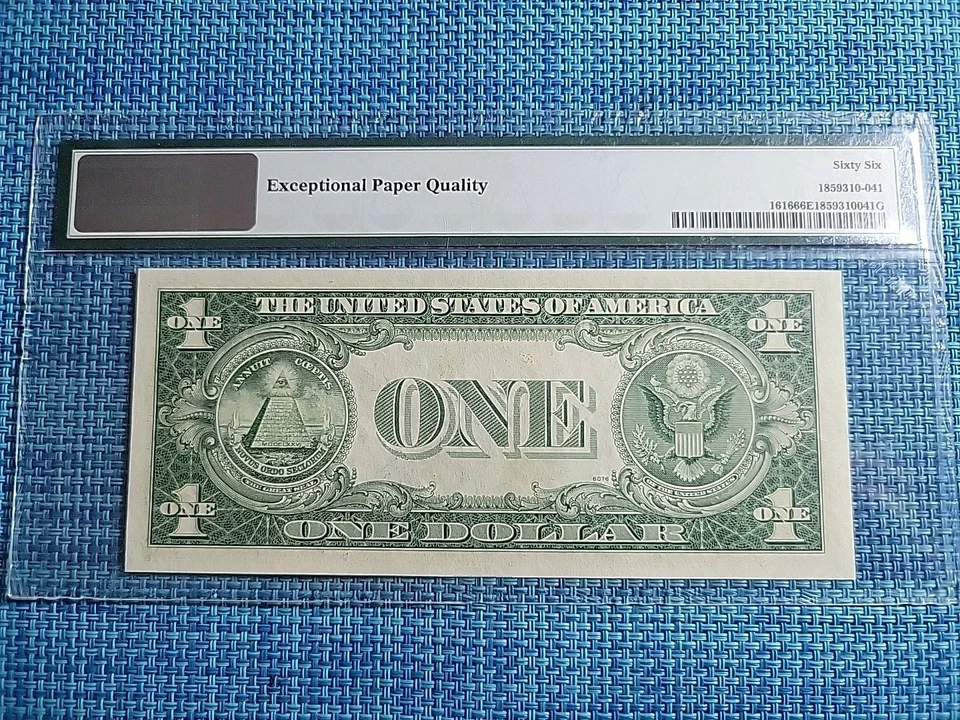 🇺🇸 United States Dollar 1935G 1935 FR-1616 PMG 66 Silver Certificate 031725-2 - Image 3 of 4