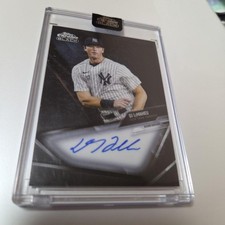 DJ LeMAHIEU Handwritten Autograph LeMahieu Yankees WBC MLB