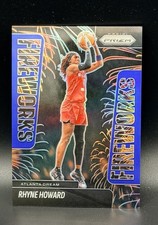 RHYNE HOWARD 2025-26 PRIZM WNBA FIREWORKS BLUE /49 #5 ATLANTA DREAM