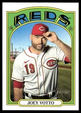 Joey Votto 2021 Topps Heritage #45 Reds MLB READ FREE SHIPPING AutographDen