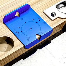 35/40mm Hinge Jig Drill Guide Cabinet Hole Cutter Kitchen Door Wood Locator Tool