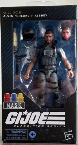 GI Joe Classified - ALVIN "BREAKER" KIBBEY #158 - Hasbro - Sealed