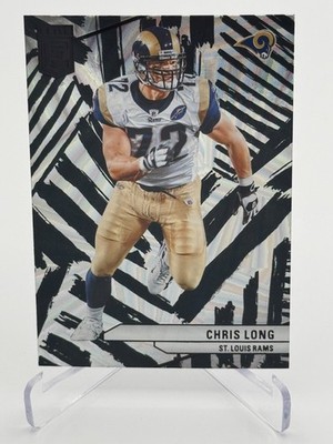 CHRIS LONG St. Louis Rams 2024 Panini Donruss Elite Razzle Dazzle #184 Zebra SSP