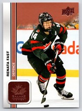 2023 Upper Deck Team Canada Juniors #45 Renata Fast Rose Gold