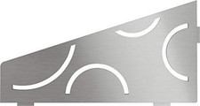 Schluter Quadrilateral Corner Shelf, Curve Design, Stainless Steel Material
