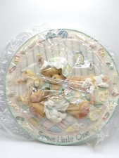 Cherished Teddies Sweet Little One Hanging Plate Nursery Decor 203726