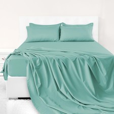 LUX D cor King Sheet Set   6 Piece Ultra-Soft Microfiber Bed Sheets w