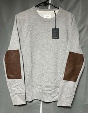 NWT Billy Reid Dover Sweatshirt Mens Size Medium Gray