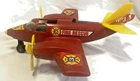 Vintage  1979 Tonka Red Fire Rescue Aeroplane (will need some restoration)