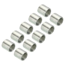 10pcs M12 to M10 Thread Adapters Sleeve Reducing Nut 12mm Screw Pipe Connector
