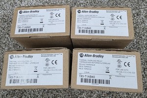 4 New Allen-Bradley, 193-T1AB40 MCS Bimetallic Thermal Overload Relay 2.9-4A