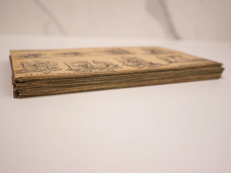 Gran Lote de 107 Tiras Cómicas SAD SACK Segunda Guerra Mundial 1944 Ejército Periódico Recortes Foto 3 de 4