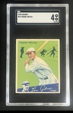 1934 Goudey Baseball Cards 11