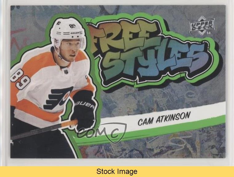 2022-23 Upper Deck Series 1 Freestyles Platinum Cam Atkinson #FS-42 READ 0w25