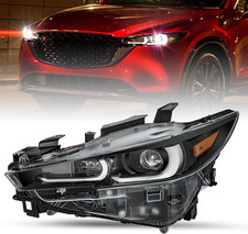 without AFS Headlight Assembly Replacement for 2022-2024 Mazda CX-5 Full LED Hea