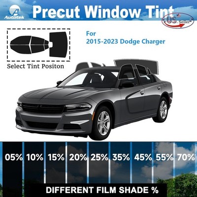 Computerized Custom PreCut 2Ply Window Tint Film Kit For 2015-25 Dodge Charger
