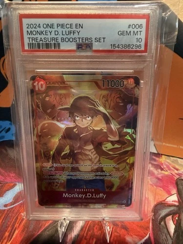 One Piece CCG Monkey.D.Luffy ST10-006 PSA 10 Gem Mint